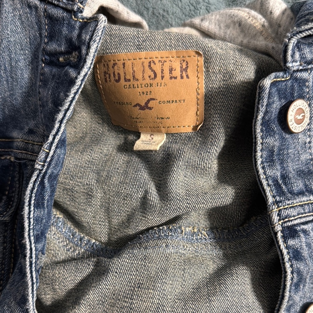 Hollister Blue Denim Jacket Small